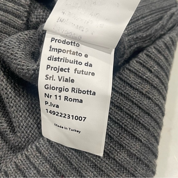 Orlando Bruni Gray Men’s XXL Sweater - Italy - Picture 13 of 13